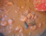 A picture of step 4 of Prawns in coconut curry.