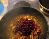Indiai vörösbabos csirkemell recept fázis 4 fotója
