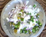 A picture of step 1 of Quick Chana Masala.