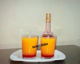 A picture of step 1 of Mango sunrise.