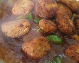 A picture of step 5 of Golden square chilli bread manchurian.