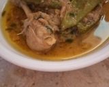 A picture of step 2 of White Chicken karahi.