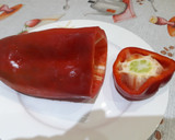 Foto del paso 4 de la receta: Pimiento al horno relleno de arroz y carne