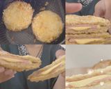 รูปขั้นตอนการทำที่ 4 ของ Hamcheese Pocket By Air Flyer : ขนมปังแฮมชีสทอดไร้น้ำมัน 🍞🧀🤍