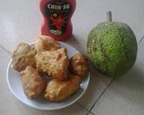 Hình bước làm 2 của món Sake chiên giòn