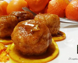 Foto del paso 2 de la receta: Albóndigas de pollo y 4 quesos con naranja y salsa de mandarina