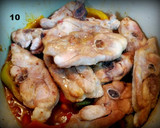 Foto del paso 6 de la receta: Chuletas de pavo tricolor