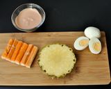Foto del paso 1 de la receta: Ensalada de txaka y piña