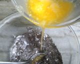 A picture of step 2 of Oreo Walnut brownie Shots.