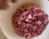 Foto del paso 1 de la receta: Ensalada de garbanzos con lacón