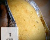 A picture of step 5 of Semolina cake:basbousa.