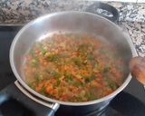 Foto del paso 3 de la receta: Mafalda con verduras y alcaparrones