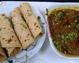 A picture of step 5 of Bhona gosht (Mutton).