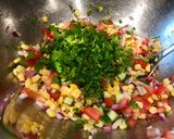 A picture of step 3 of Oven Roasted Salmon with Refreshing Summer Salad.