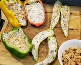 Foto del paso 5 de la receta: Pimentones y ajíes rellenos 🌶️