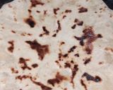 A picture of step 3 of Aloo paratha.