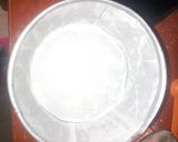 A picture of step 1 of Whiteforest cake.