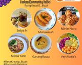 Foto langkah ke 5 dari resep Bolu Kukus Pisang Mekar⭐.
