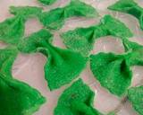 Homemade farfalle pasta in three colour recipe step 17 photo