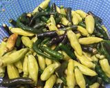 Foto langkah ke 3 dari resep Sambal Ijo Ikan asin.