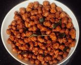A picture of step 4 of Spicy Masala peanut.
