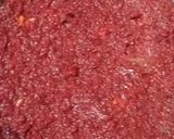 A picture of step 6 of Beetroot Burfi.