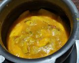 A picture of step 3 of Mango sabji.