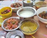 A picture of step 5 of Rice, dal, salad, mixed subzi carrot halwa.