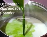 Foto langkah ke 11 dari resep 💕PUDING CINCAU KOPI PANDAN.
