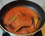 A picture of step 6 of Kashmiri Dum Aloo 🤤.