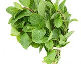 A picture of step 1 of Coriander Mint Chatni.