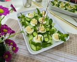 A picture of step 3 of Devilled Eggs.