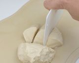Foto langkah ke 6 dari resep Bakpao Isi Ubi Ungu Keju (No Mixer) 🍠🧀.