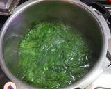 A picture of step 1 of Bathua paratha.