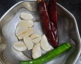 A picture of step 2 of Banana Stem Dalcha.