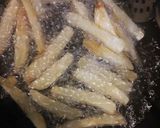 A picture of step 5 of Homemade Crispy French Fries.