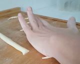 A picture of step 3 of Homemade Trofie Pasta.