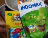 Foto langkah ke 1 dari resep 883) Puding Matcha Vla Coklat.