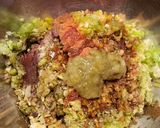 A picture of step 1 of Bistec encebollado.