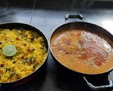 A picture of step 6 of Vidarbha special Nagpuri famous dish spicy tarri poha.