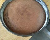 Une image de l'étape 4 de Torta versata cacao marron.