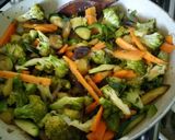 A picture of step 6 of Stir vegetables.