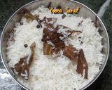 A picture of step 1 of Chawal ke biryani.