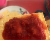Foto langkah ke 3 dari resep Crackers Strawberry Keju.