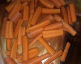 Foto del paso 1 de la receta: Bastones de pecado y verduras a las finas hierbas