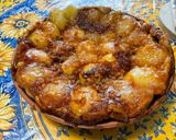 Une image de l'étape 11 de Tarte renversée façon tatin aux pommes, abricots et caramel.