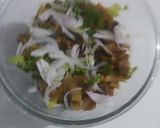 A picture of step 8 of Kala chana chaat.