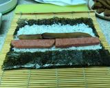 A picture of step 6 of Towards the End of the Month Menu (Part Two)Spam Sushi.