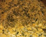 A picture of step 3 of Methi Makai.