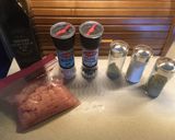 A picture of step 1 of Garlic-herb chicken breasts (cesnakovo-bylinkové kuracie prsia).